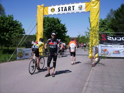 Eule im Ziel